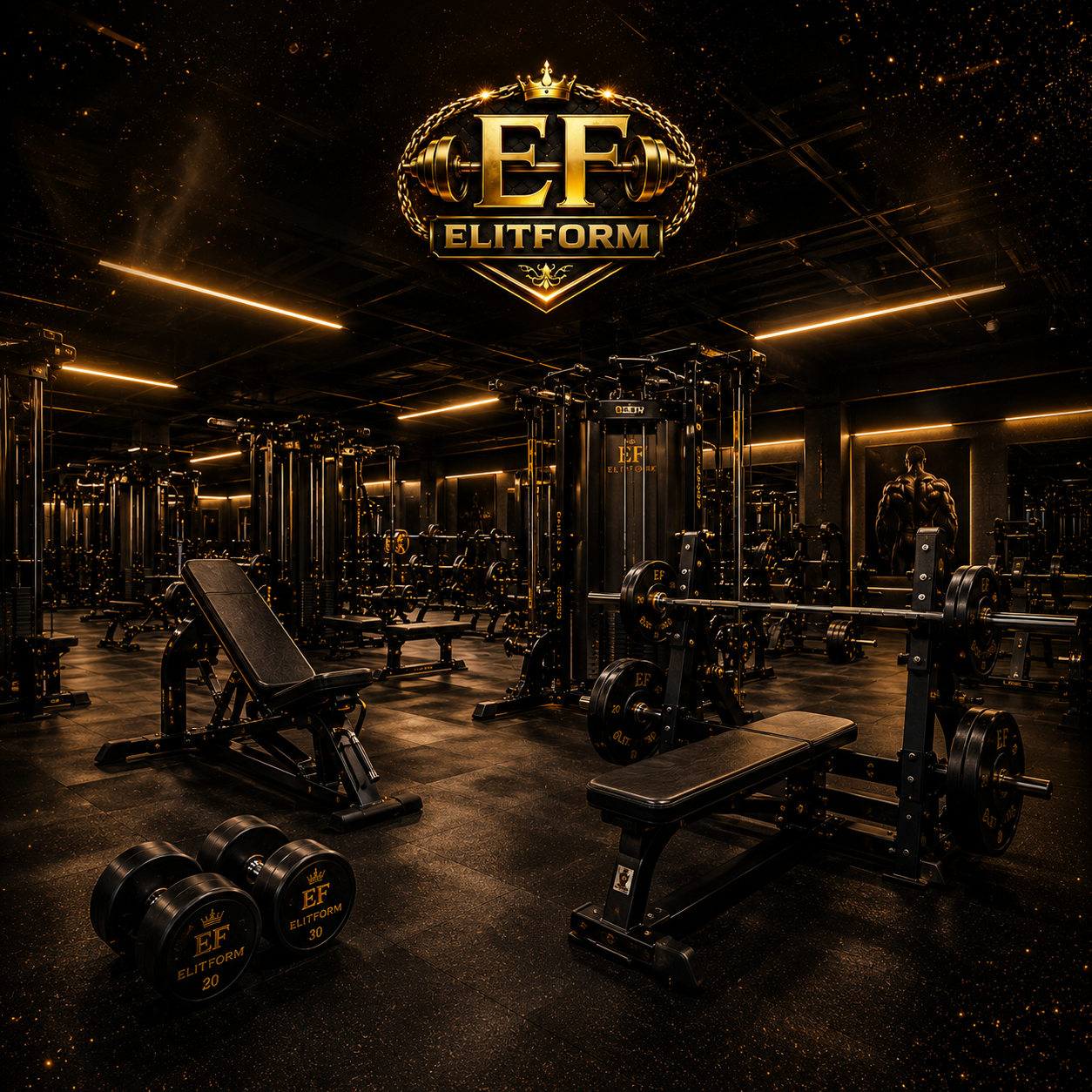 Plateau fitness et musculation Elit Form